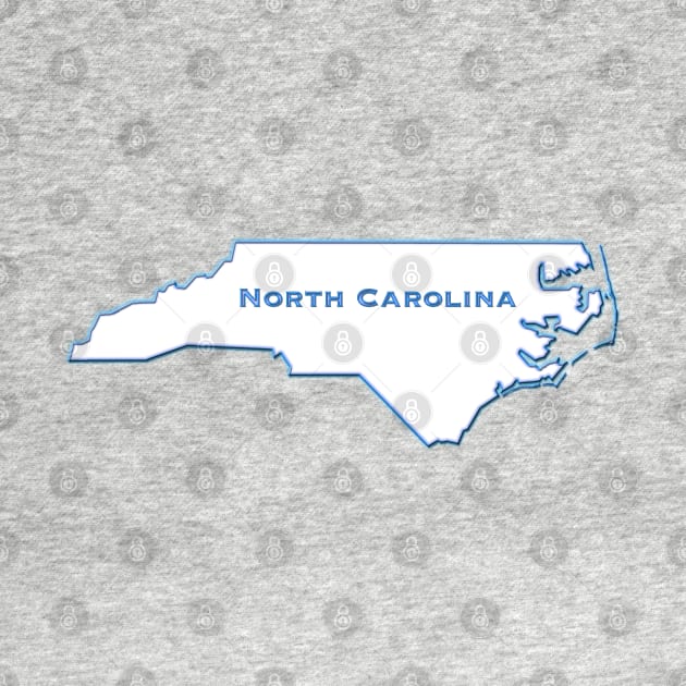 NC State Outline by Trent Tides